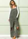 Preorder ships mid November/ The denny distressed corduroy overalls