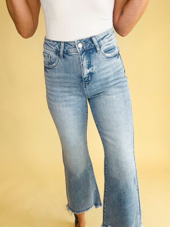 Urban cropped denim