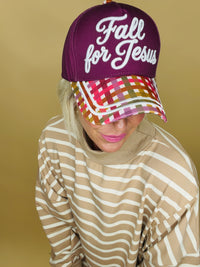 Fall for Jesus hat