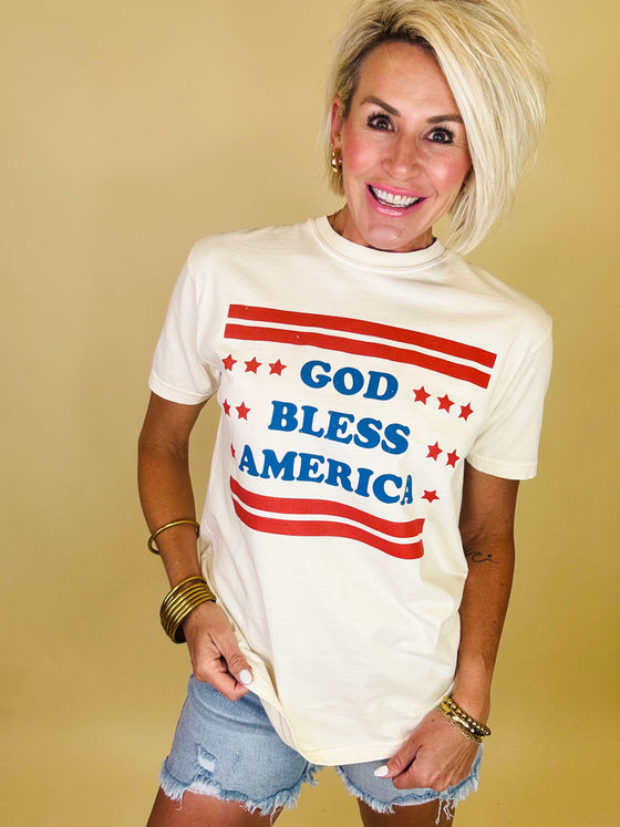 God bless America tee