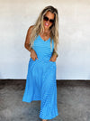 Preorder ETA 6/26- Luciana stripe dress