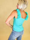 The myra ruffle tank