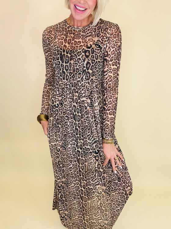 The Joanna leopard dress