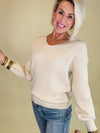 Jennifer bow back sweater