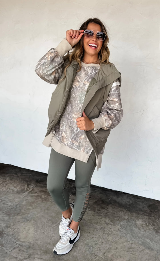 Preorder eta 9/5- harlow puffer vest