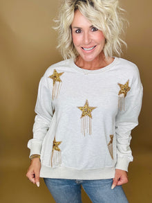  Rising Star Fringe Sweatshirt