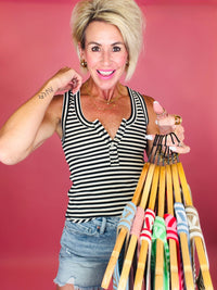 Fun in the sun stripe tank/ 8 colors