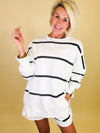 Classic crew stripe pullover