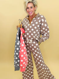 Preorder eta 1/5- Dola Polka Dot back porch set/ 3 colors