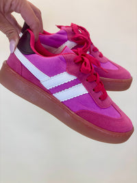 Sugar pop pink sneakers