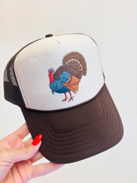Turkey trucker hat