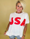 Bold and proud usa tee