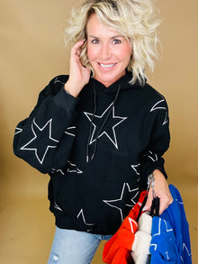  Chasing star hoodie pullover