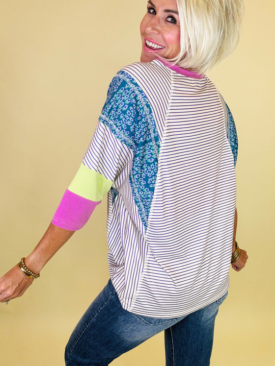 Confetti coast tee