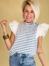 The Ayla stripe top