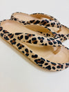 Frankie Leopard Flip flops