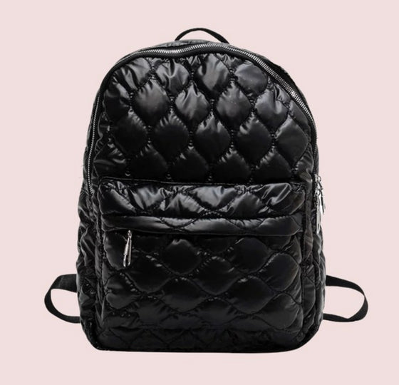 Puff Metallic Backpack