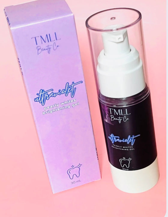 Ultraviolet pearly white teeth whitening gel