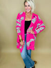 Wild about it cheetah cardigan