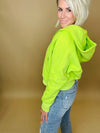 Kenna Hooded Quarter Zip Pullover