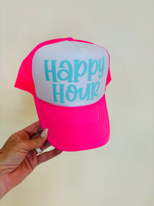  Happy hour trucker hat