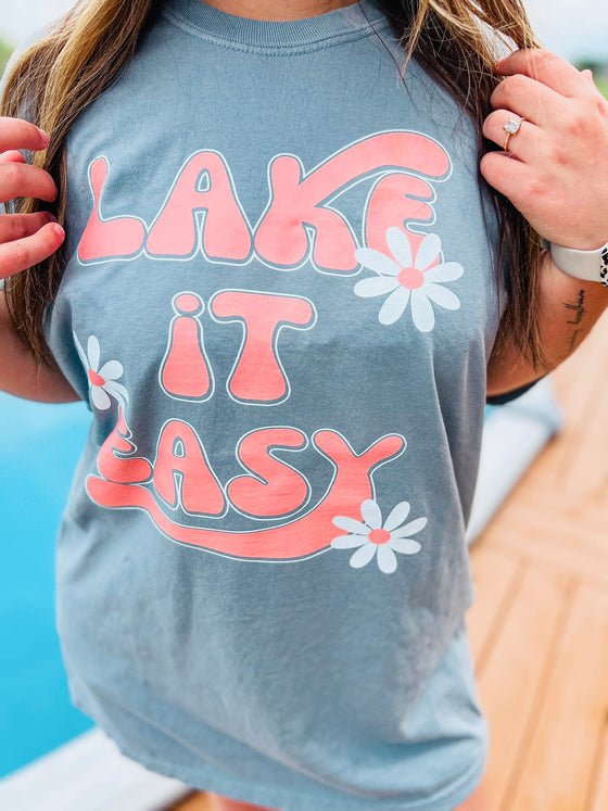 Lake it easy tee