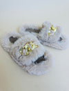 Pretty boujee plush slippers
