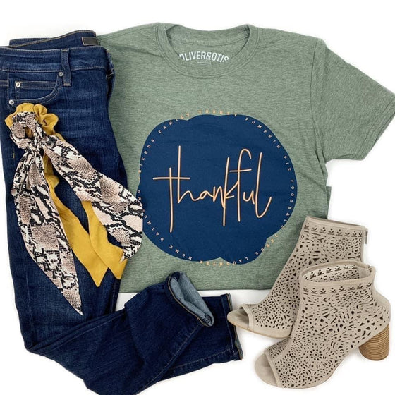 Thankful circle tee