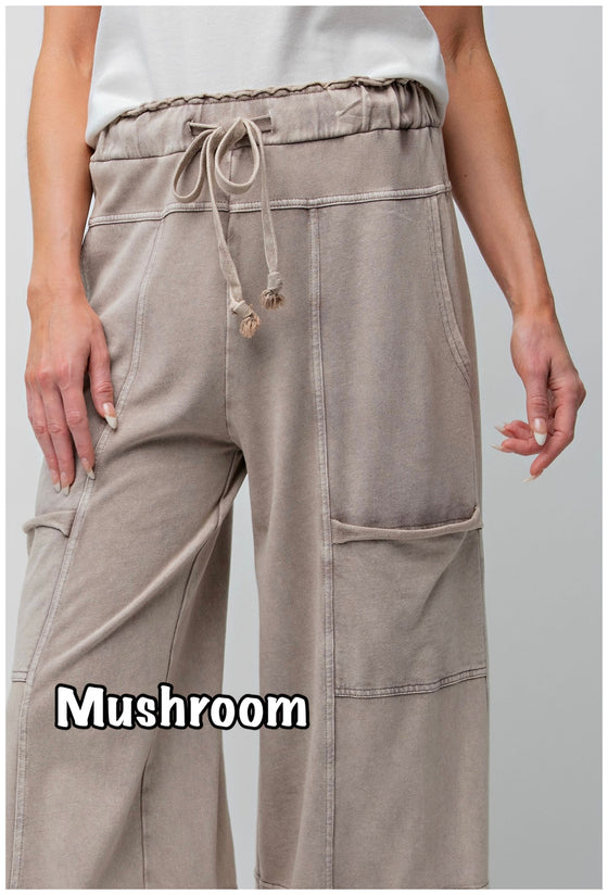 Preorder Ships End of October/ The Mikki Mineral Wash Pants
