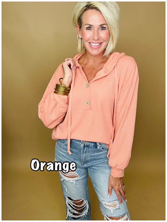 The Bibi Button Top