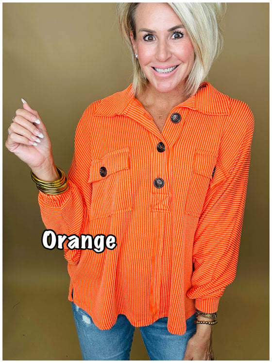 By the bonfire button top