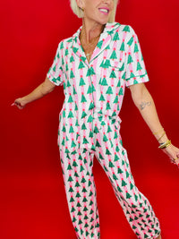 Dola pink Christmas dreams pj set