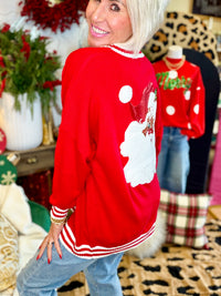 Jolly santa cardigan