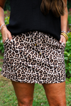 Safari Chic Leopard Skort