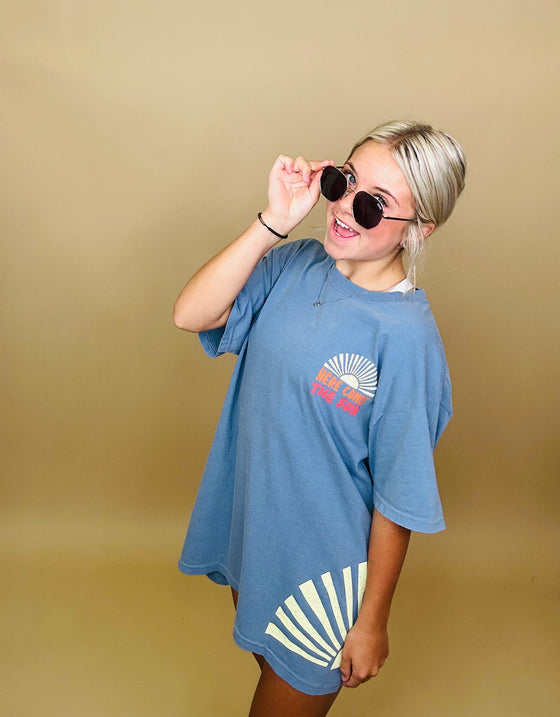 Here comes The sun Oversized Tee