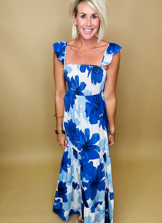 Forever yours floral maxi
