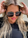 SO CHIC AND CLASSY SUNGLASSES/ AVAILABLE IN 2 COLORS