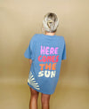 Here comes The sun Oversized Tee