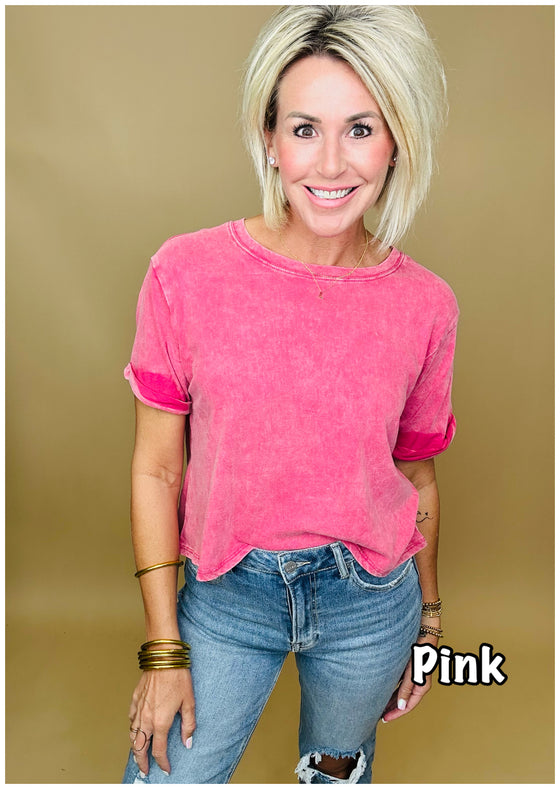 Pair Me with anything basic tee