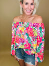 The Rio Floral Off Shoulder Top