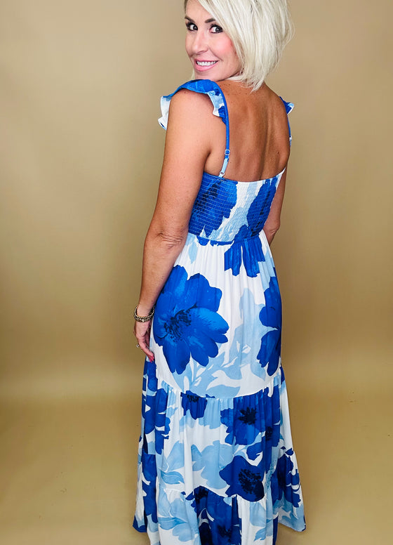 Forever yours floral maxi