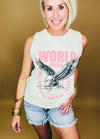 World Tour Cream Tank