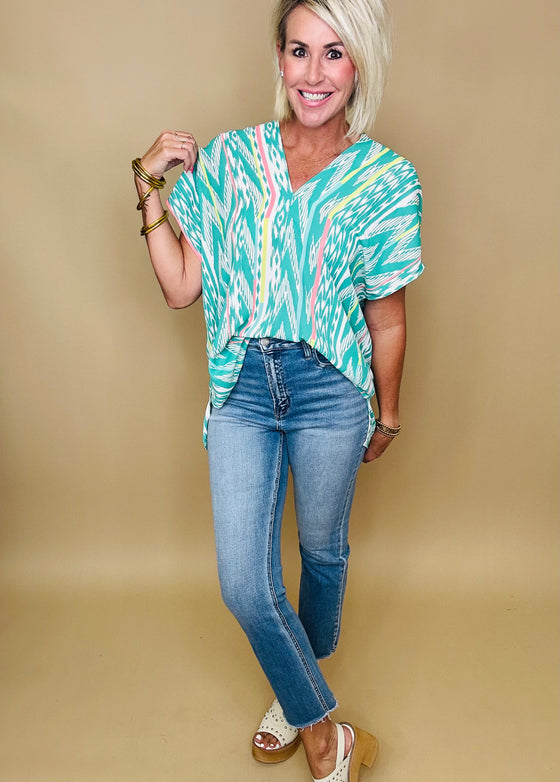 Sedona sunsets poncho top