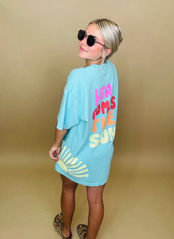 Here comes The sun Oversized Tee