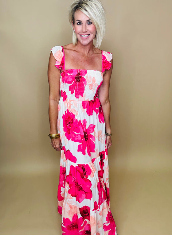 Forever yours floral maxi