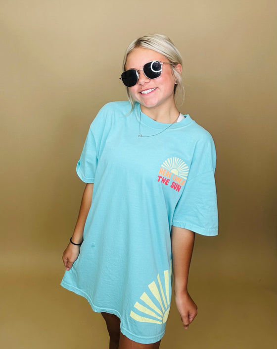 Here comes The sun Oversized Tee