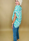 Sedona sunsets poncho top