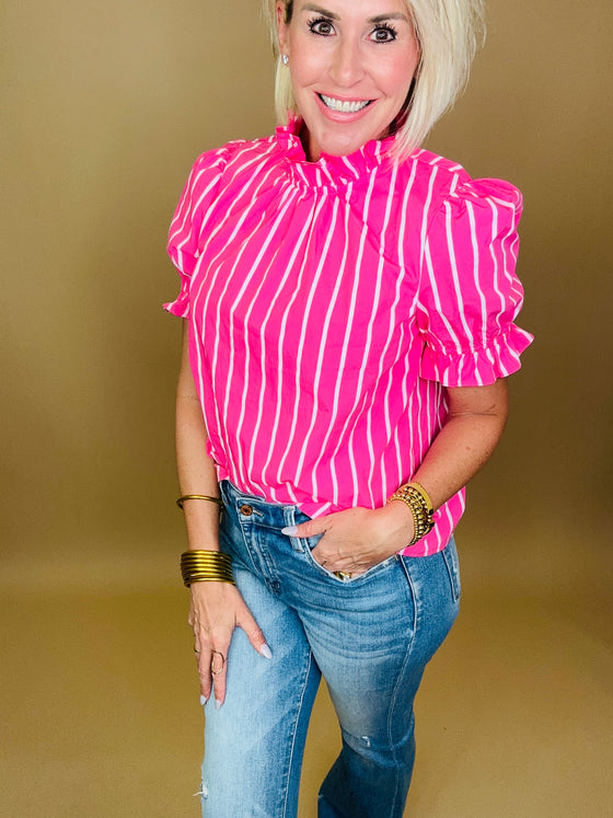 The Stormi Stripe Top