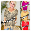 JENNA HI-LO TUNIC/ AVAILABLE IN 4  COLORS
