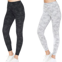  CAMO ACTIVE LEGGINGS/ AVAILABLE IN 2 COLORS